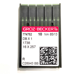 Голки для промислових швейних машин Groz-Beckert DBx1, R, №85/13 (7124)